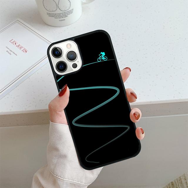 Ride Mountain Bike Bicycle Art Phone Case For iPhone 17 Air 13 12 14 15 16 Cover For Apple Pro Max 6S Plus
