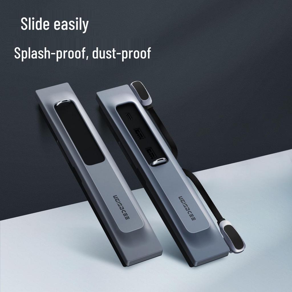 Tesla Model 3/Y Center Console USB Hub: One-to-Three Expansion Dock Charger