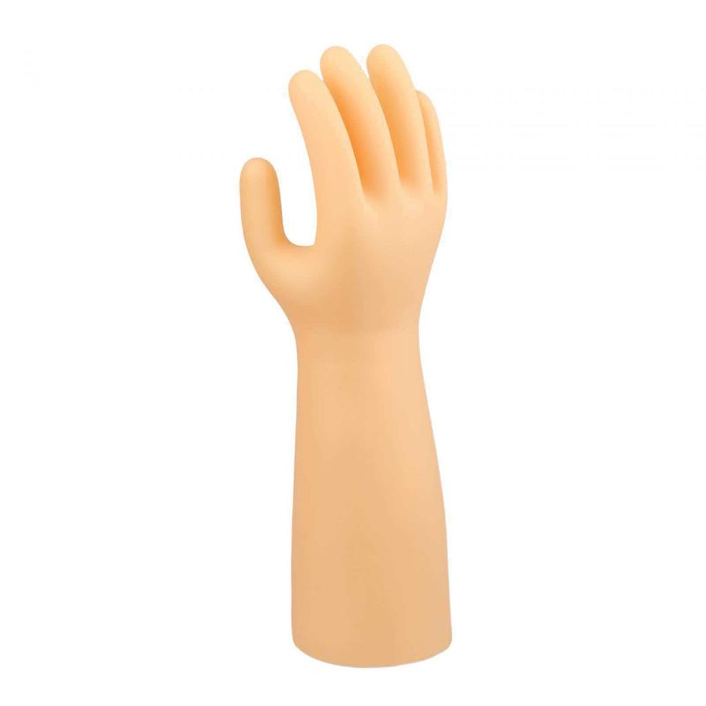 Stampo Mano Maschile Allargato Senza Cuciture - Modello Guanto in Plastica Ispessita (Paio)