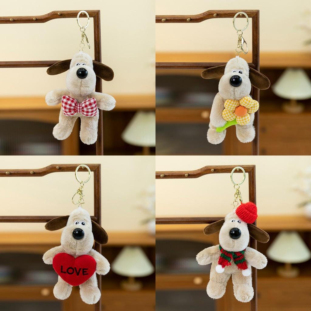 Keychain Wallace Gromit Toy Cartoon Designs Textures Pendant Gift Decoration