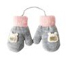 Thickened Rabbit Baby Toddler Children Warm Mittens Knitted Gloves Cartoon Gloves Baby Mittens