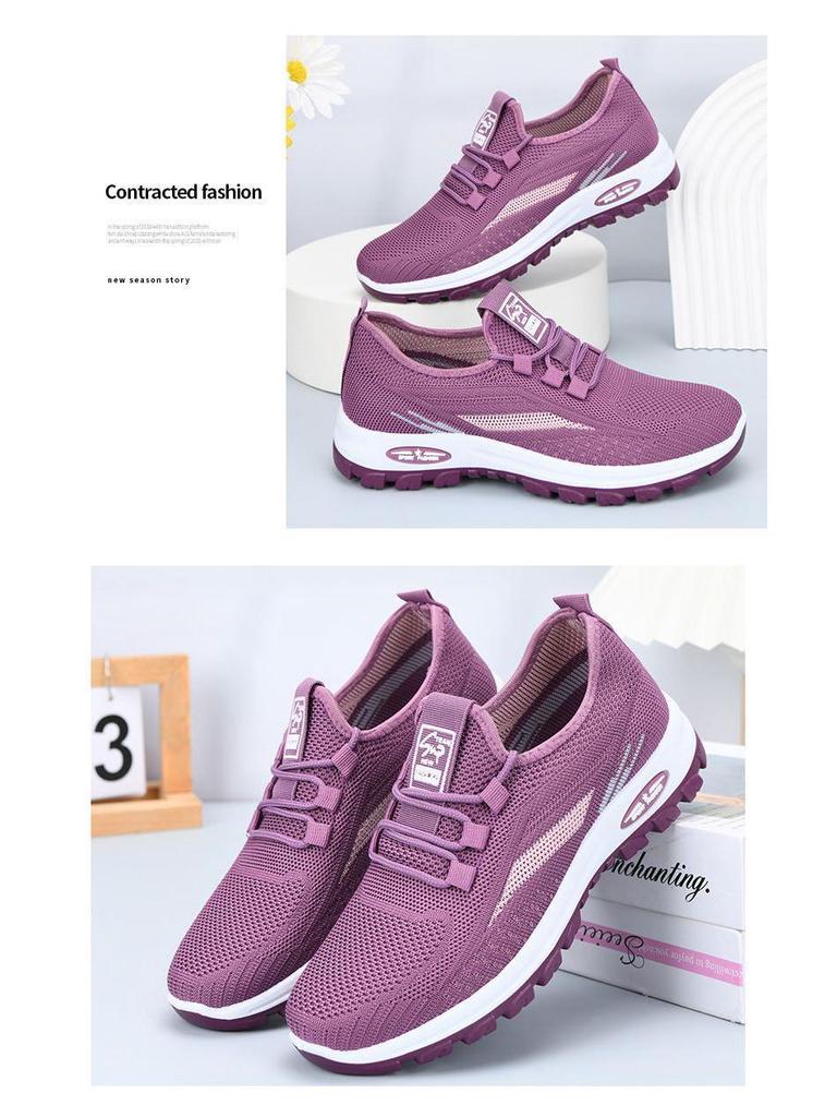Women's Cozy Mesh Walking Shoes - Lightweight, All-Day Comfort, Perfect for Travel and Everyday Wear