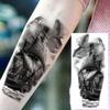 1 Foglio Impermeabile Nave Pirata Vela Tatuaggi Temporanei Per Uomo Donna Bussola Realistica Orologio Tatuaggio Finto Adesivo Lunga Durata