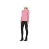 Polo Ralph Lauren Einfarbiger Pullover mit Pony-Stickerei Rundhalsausschnitt Langarm Damenpullover Rosa 211581065-015
