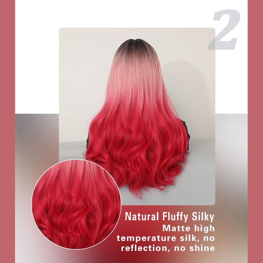 Păr lung de 65 cm pentru femei Păr ondulat Păr ondulat Păr simulat Acoperire pentru păr Frumusețe naturală Articole decorative pentru cap Perucă