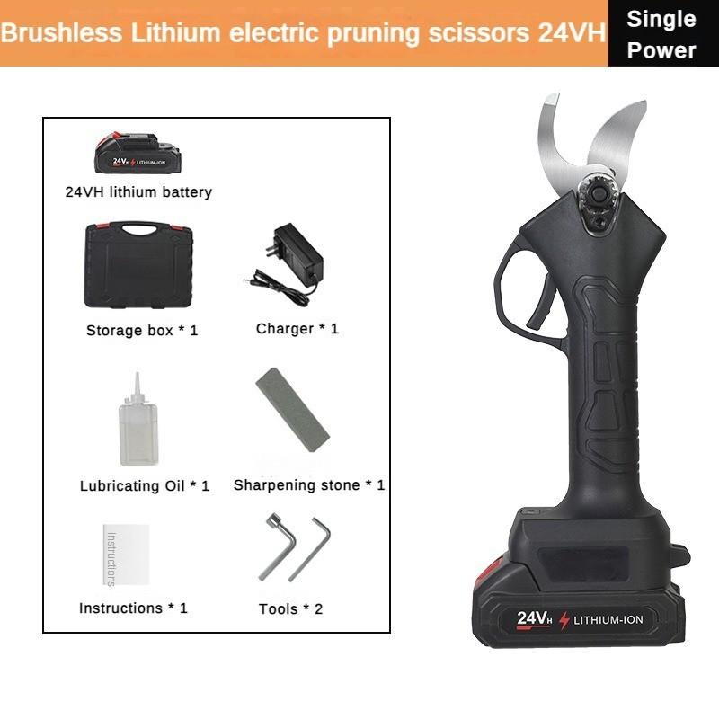 Noi foarfece pentru tăiere de grădină Foarfece electrice fără fir pentru exterior Foarfece manuale portabile cu deschidere mare