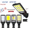 Solar-Powered LED Wall Light with Motion Sensor and Remote Control for Outdoor Use