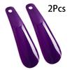 1Stk/2Stk Mini Professionelle Länge 16cm Kurzer Griff Schuhanzieher Kunststoffe Schuhanzieher Heimgebrauch Schuhspatel Portabilität Schuhheber