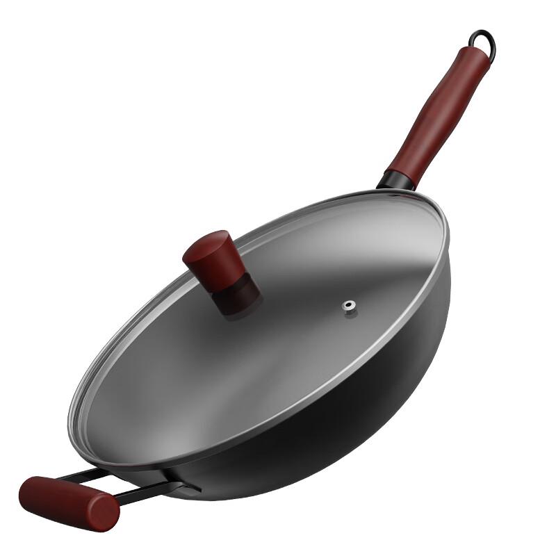 ASD 32cm Cast Iron Wok