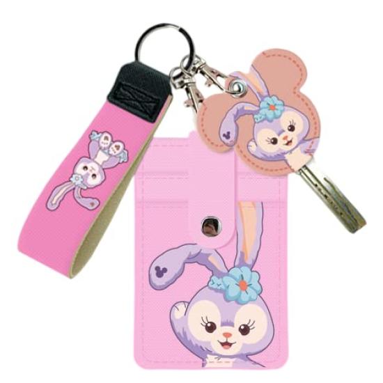 

Dom Teporna ID Card Holder, Pass Case, Name Badge Case, IC Card Case, Vertical Coin Case, Key Cover, with Strap and Retractable Reel [Holds 3 Cards]
