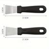 1Pc Stainless Steel Ice Shovel Convenient Cleaning Sharp Volute Scraper Household Range Hood Decontamination Shovel Cleaning Tools