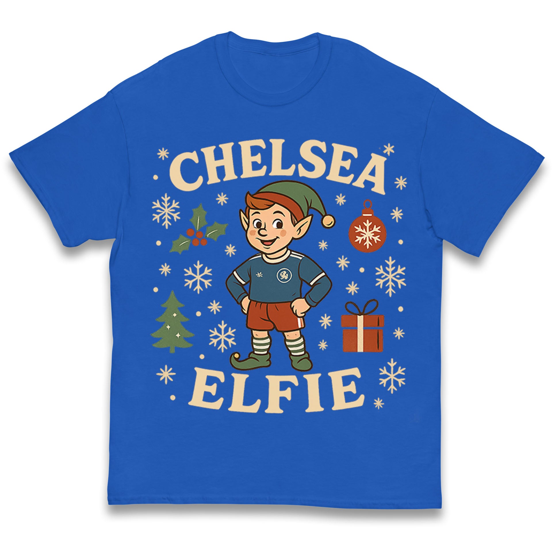 Детская футболка Chelsea Elfie Рождественская 110