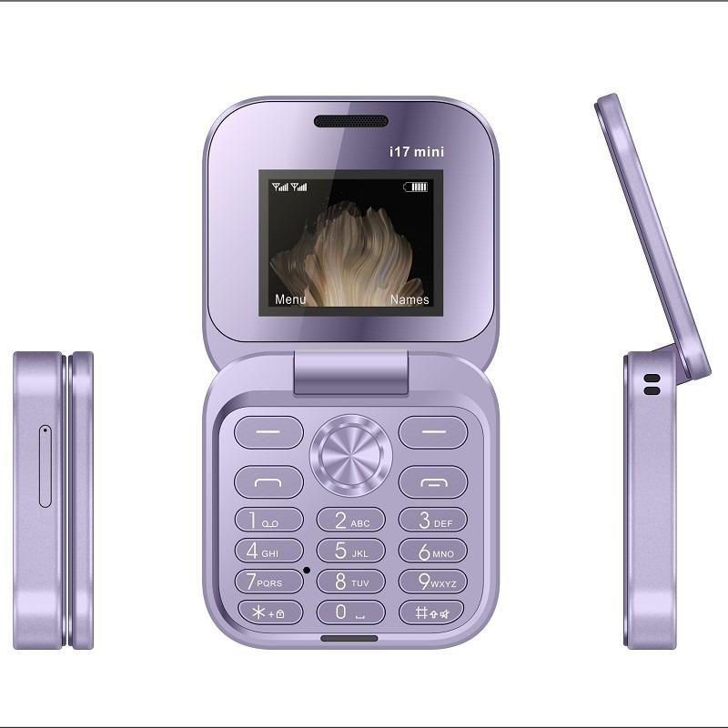 i17pro hot-selling flip phone folding dual card dual standby button mini spare machine