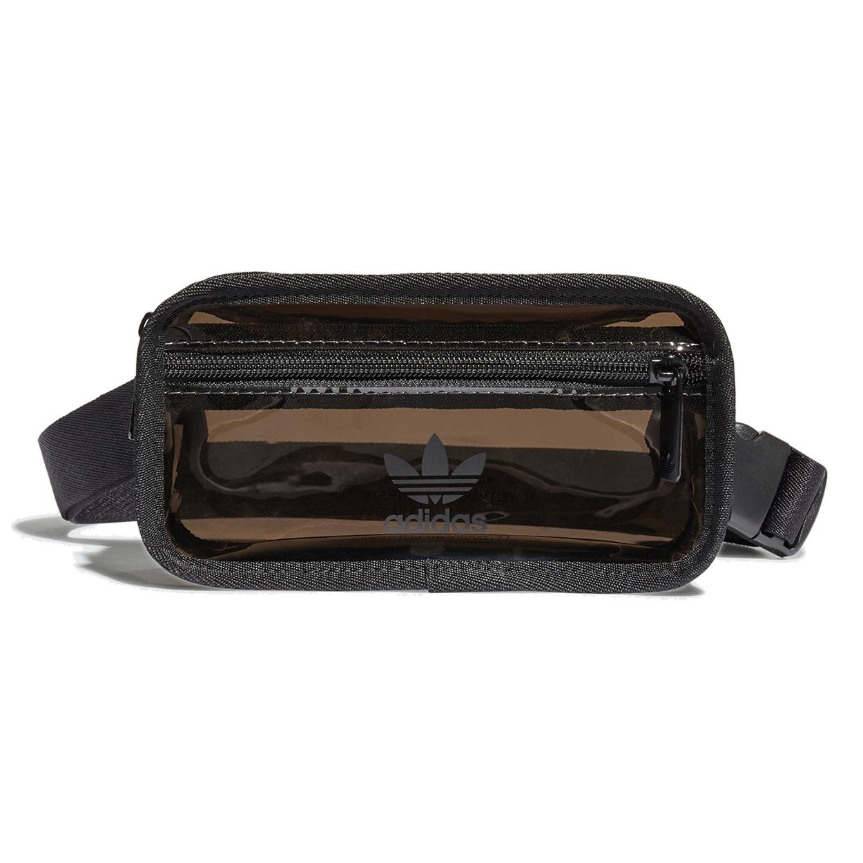 

New Adidas Originals TPU Shoulder Bags Sling Bag Fanny Pack Regular Unisex Black H50994 19.1*4.6*9.9CM