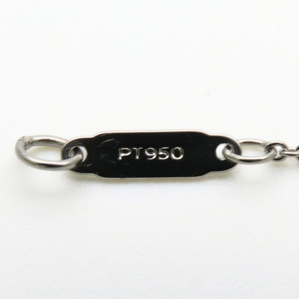 Used TIFFANY&Co. Necklace Circlet Pt950Platinum/diamond 3.2g Platinum Pendant