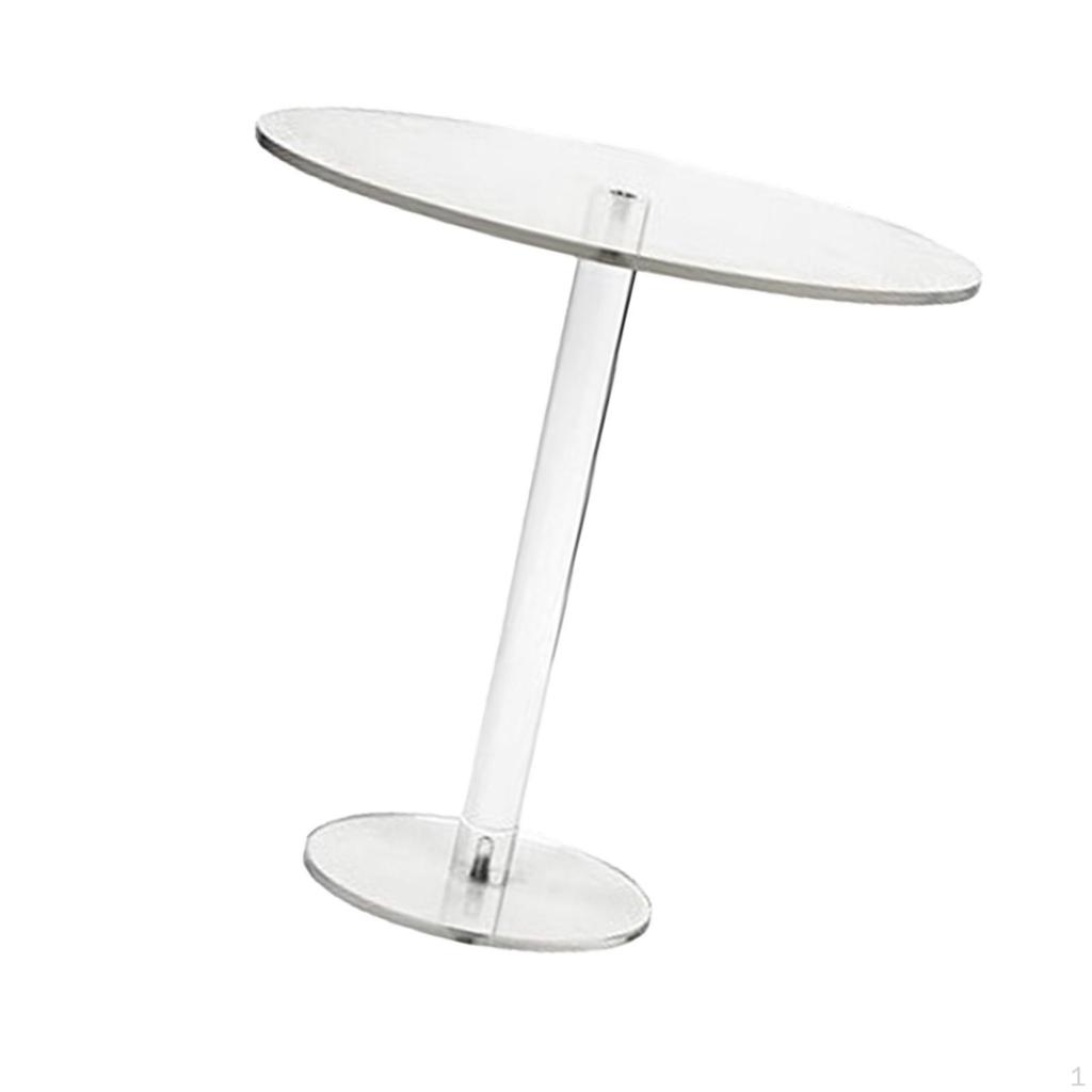 Stand Dessert Acrylic Cake Candy Dish Plate Serving Platter For Table