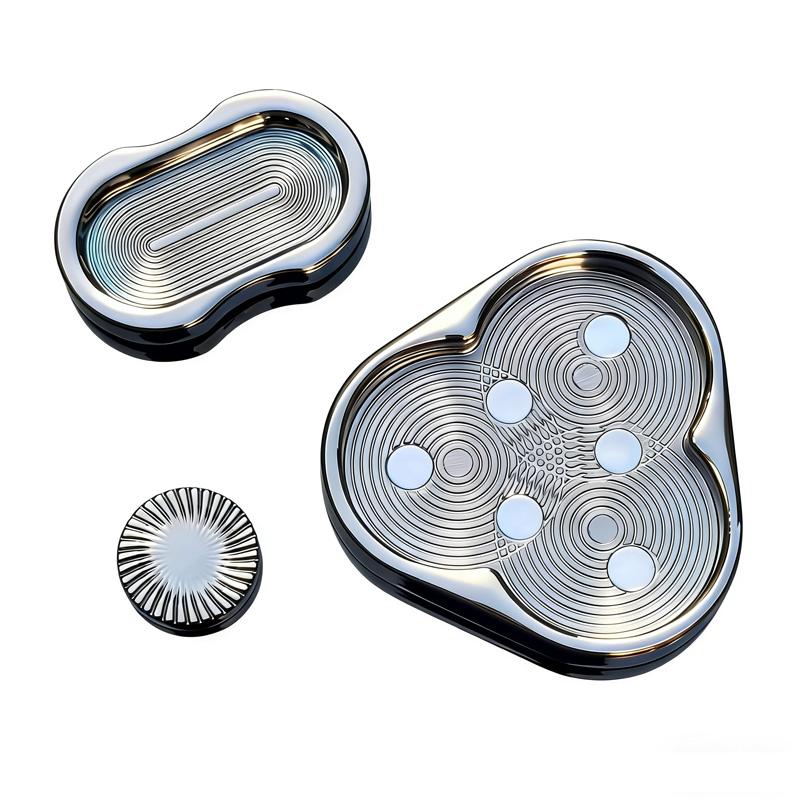Triangle Magnetic Fidget Slider For Adults Edc Metal Finger Push Card Sensory Adhd  Gifts To And Anxiety
