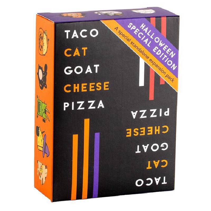 Taco Goat Cat Cheese Pizza Card Board Game Family Parties Interactive Gifts