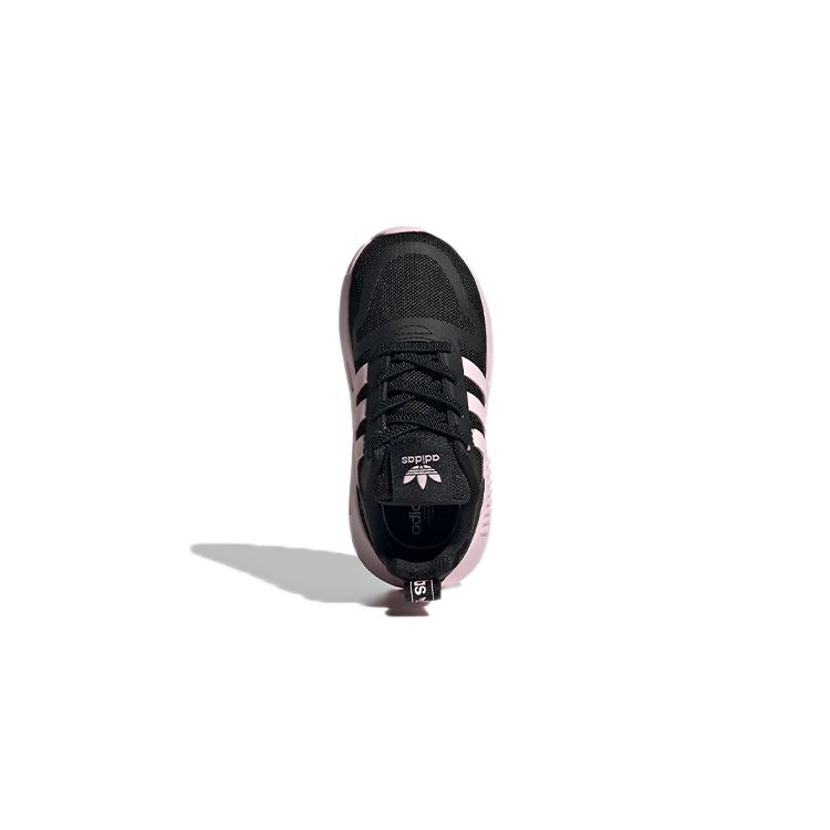 Adidas Originals Multix Durable Low-Top Walking Shoes Baby Shoes Black Pink GW5551