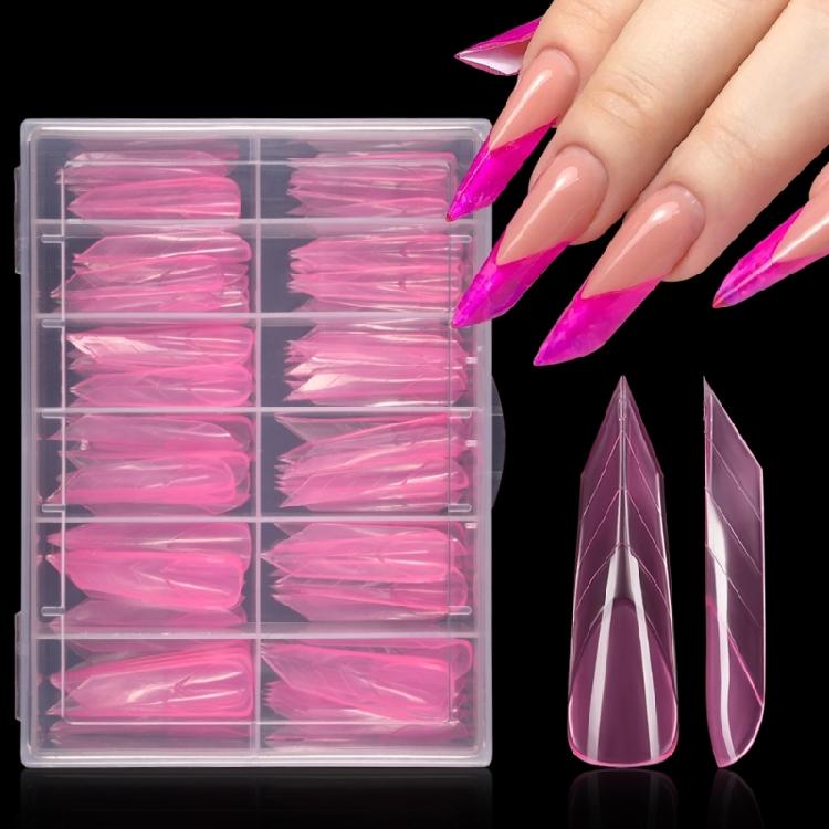 

Профессиональная форма для типсов для ногтей ABS-пластик Прозрачная конструкция Быстрое отверждение светом Безбумажный лоток Многоцелевое использование 1