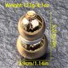 EDC Fidget Sliders Slider Metal Fidget Toys Stress Relief for Adults Magnetic Metal Infinite Fidget Magnetic buttons Gourd