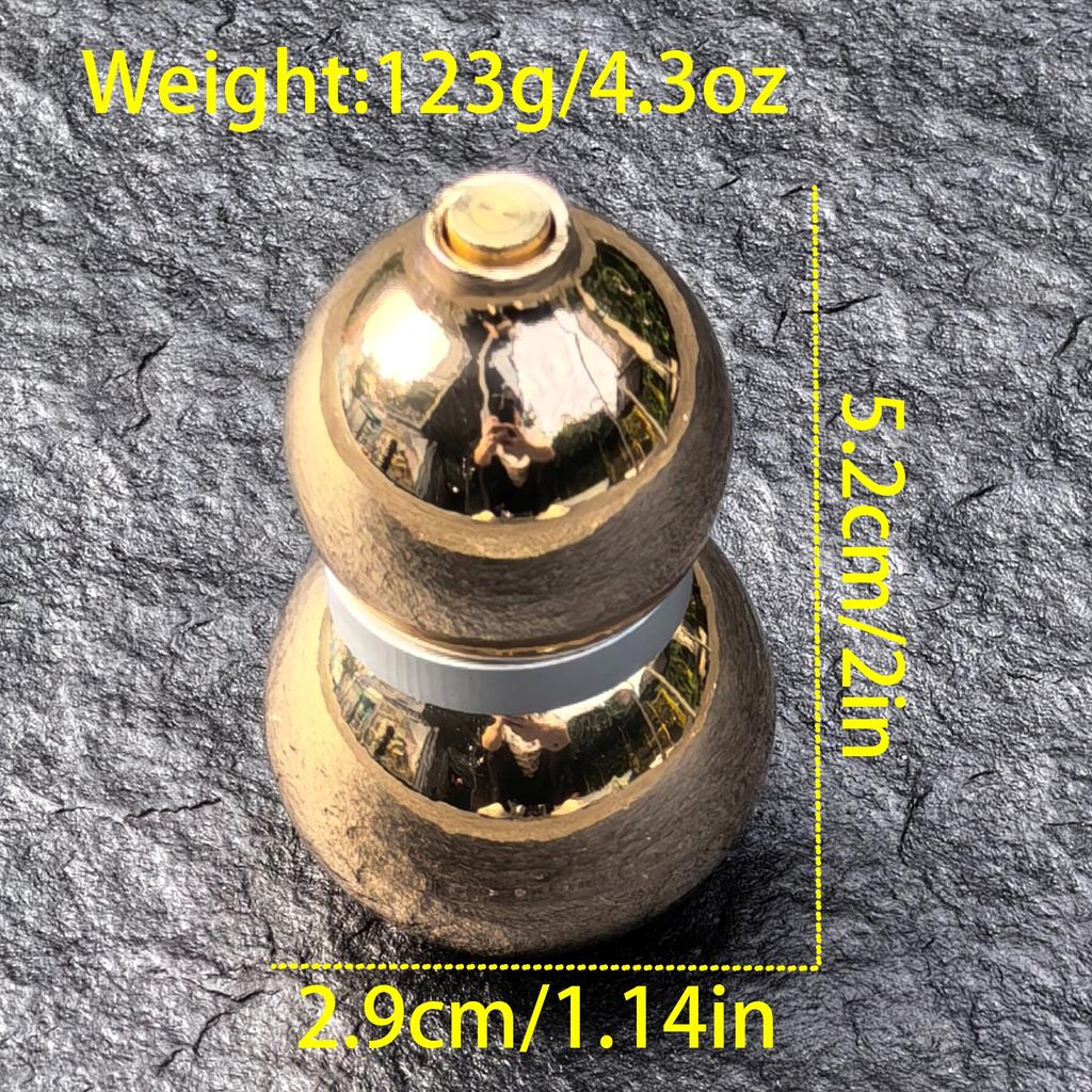 EDC Fidget Sliders Slider Metal Fidget Toys Stress Relief for Adults Magnetic Metal Infinite Fidget Magnetic buttons Gourd