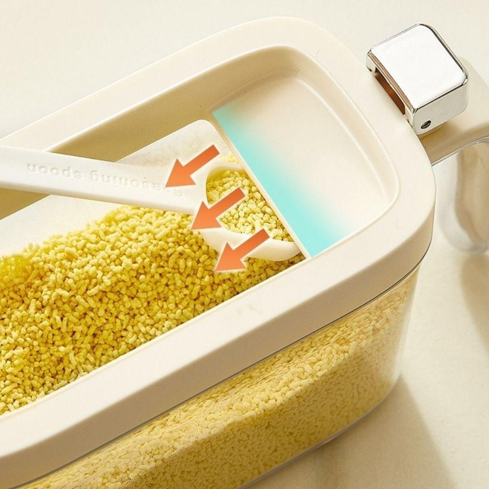 Plastic Pop-Top Seasoning Box Sealed Spice Storage Container Practical Spice Jars  Kitchen