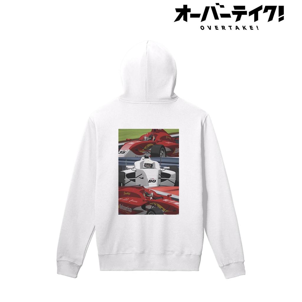 TV Anime [Overtake] Machine Visual Hoodie Women's Size M