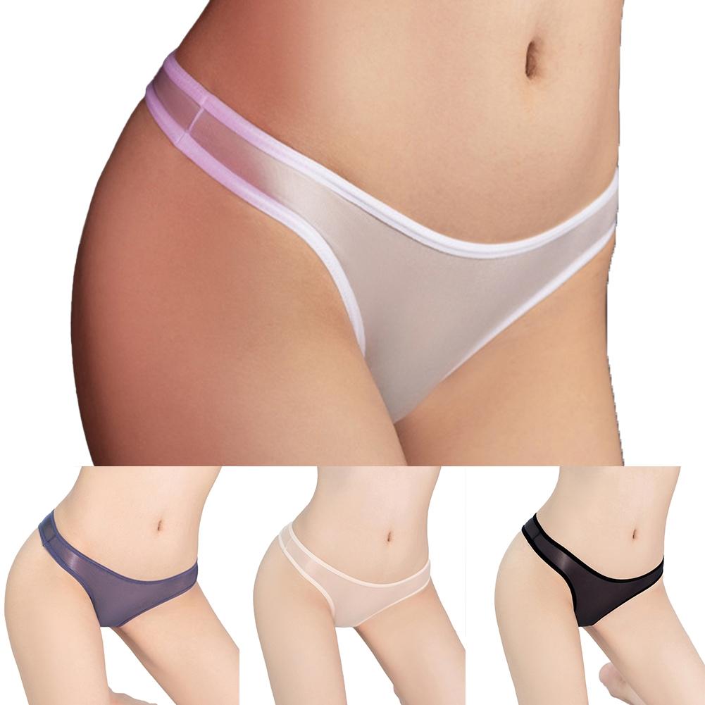 Panties Women Briefs See Through Sexy Sheer Breathable Comfy