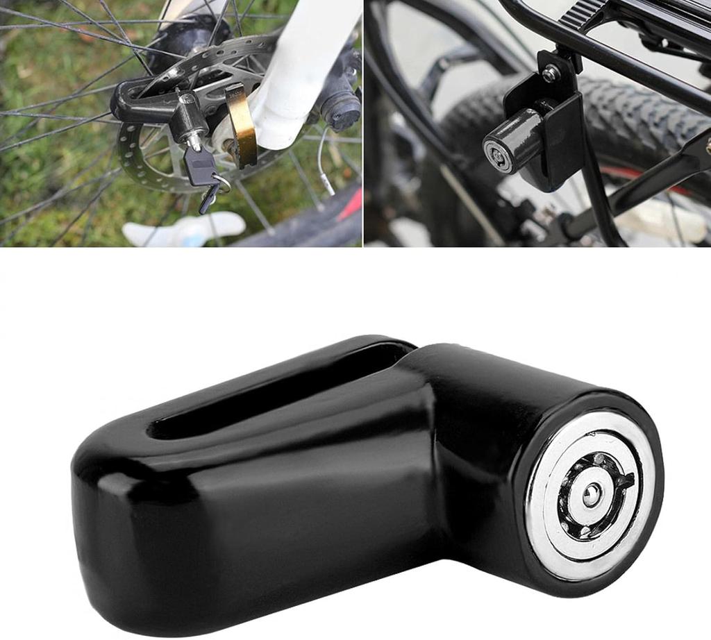 Bicycle Anti-theft Lock Portable Motorcycle Disc Brake Lock Mountain Bike Reminder Rope Disc Brake Lock Bicycle Accessories