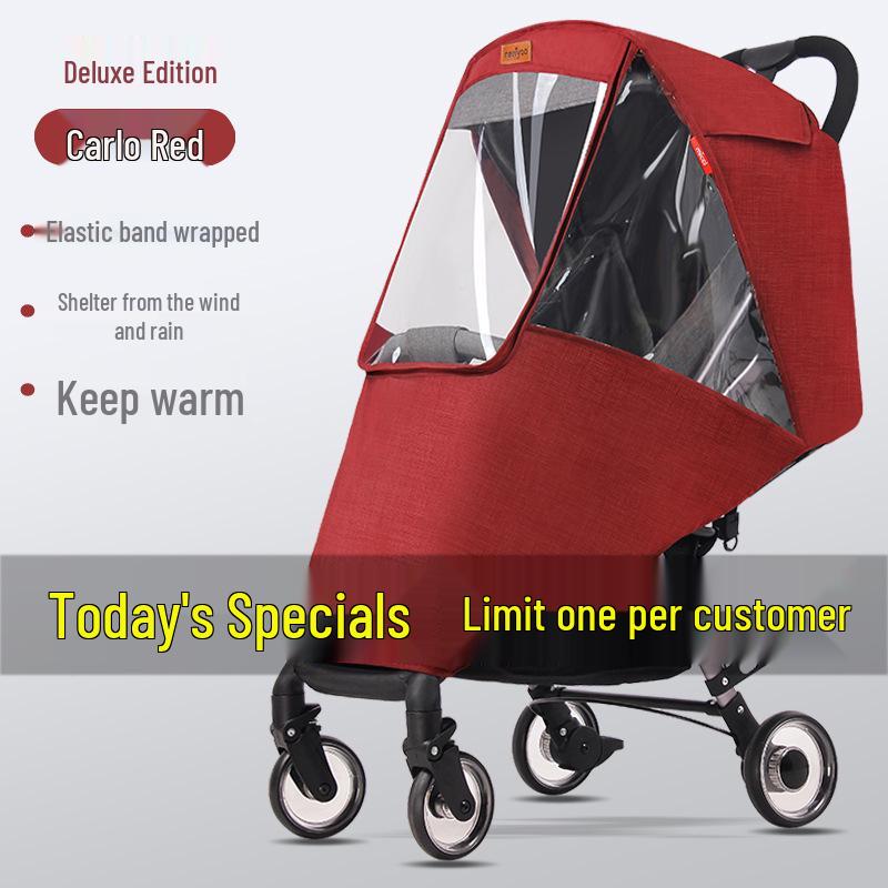 Universal Windproof & Warm Rain Cover for Baby Strollers
