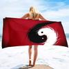 Beach Towel Yin and Yang Digital Art Quick Dry Towel Sand Proof Beach Towels Super Absorbent for Travel Pool Camping Yoga Sports