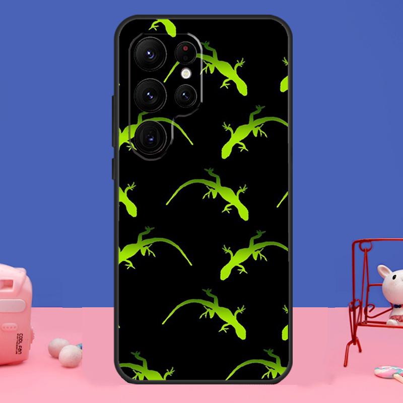 Lizards Geckos Case For Samsung Galaxy S24 S23 S22 Ultra S20 S21 FE Note 20 S8 S9 S10 Note 10 Plus Cover