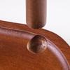 Wooden Key Rack, with Concave Tray Prevents Rolling Design, Moisture-Proof Wax Oil Finish Organizer, for Entryway Bedrooms Living Rooms