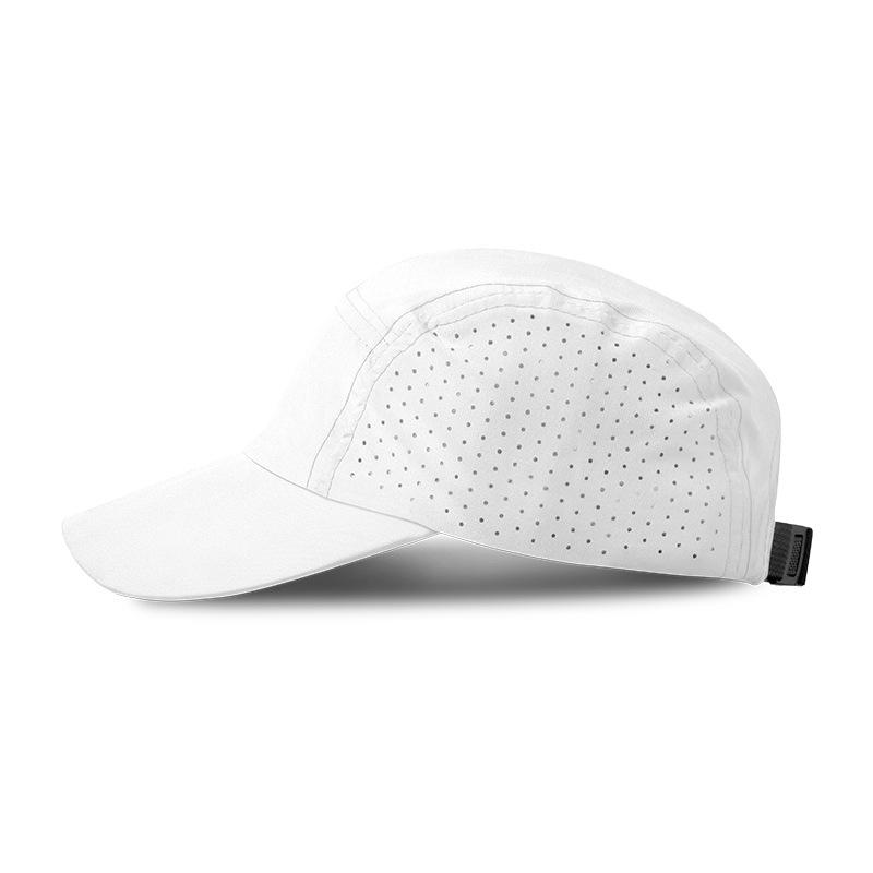 Casquette de Baseball Vintage pour la Course Perforée Séchage Rapide Respirante Imperméable Protection Solaire Chapeau d'Été Impression Bouffante Unisexe
