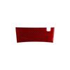 Red Carbon Fiber Interior Central Armrest Lower Cover Trim For Honda Accord