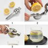Stainless Steel Lemon Fruits Squeezer Manual Orange Juicer Press Machine Hand Citrus Squeezer Pressing Mini Lemon Maker Squeezer