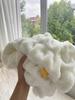 Unisex White Snood Scarf: Luxurious Imitation Rabbit Fur, Soft, Warm, and Versatile for Winter