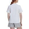 Adidas Originals Graphic Tee Classic Round Neck Sports Short Sleeve T-Shirt Women tops White HL6556