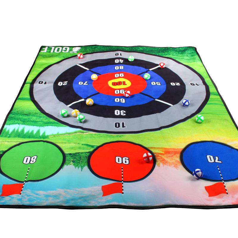 Golf Game Blanket Set 1 * 1.5M Golf Target Club Hitting Pad Outdoor Leisure Sports Toy