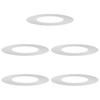 suitable for flat tree rings 5 pcs silver Ø40   70 cm