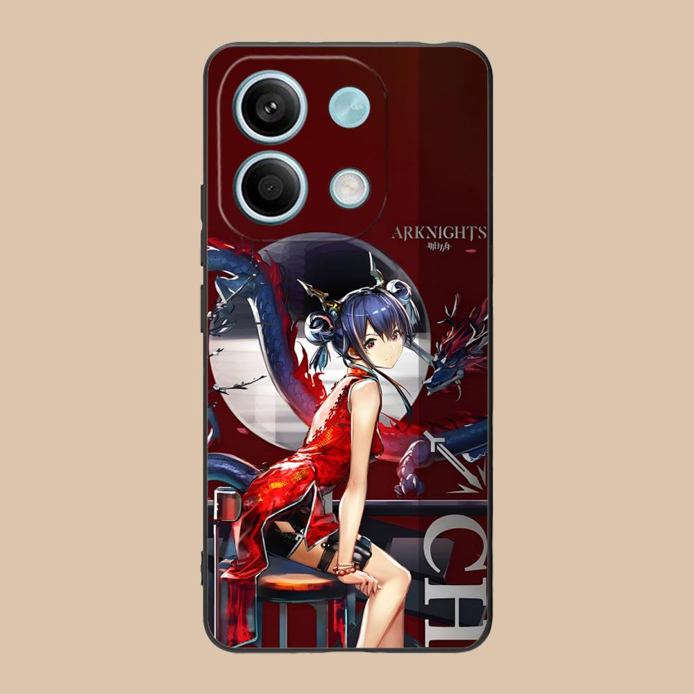 Arknights Chen Mobile Phone Case for POCO M6 M5 M4 M3 X7 X6 X5 X4 X3 F6 F5 F4 Pro GT 5G Colour Protective Pretty Cover Luxury