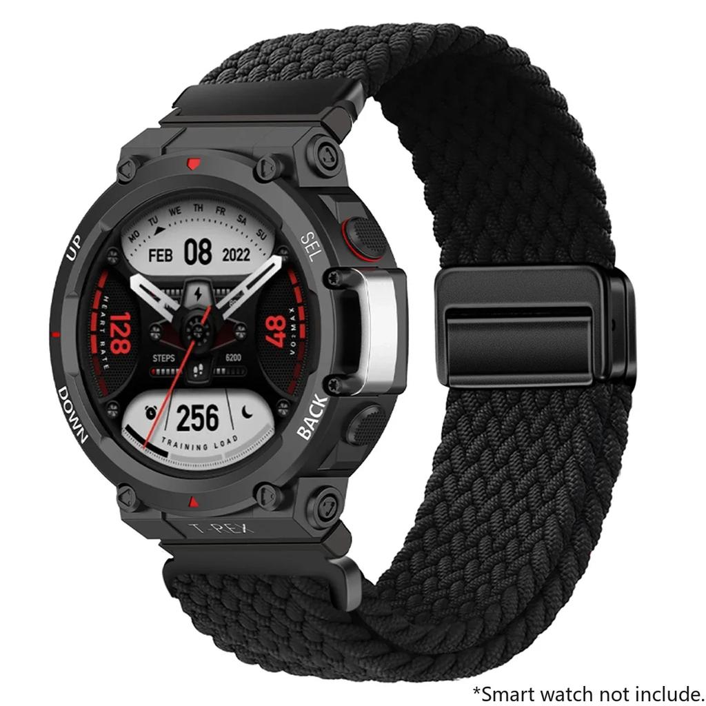 New Braided Loop Strap For Huami Amazfit T-Rex 2 3 Band Smart Watch Nylon Elastic Belts For Huami Amazfit T-Rex T RexPro Correa