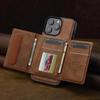 Detachable Wallet Case For iPhone 16 Pro Max 15 14 Plus 13 12 11 XS XR X 7 8 SE 2022 2020 2024 For MagSafe Cards Holder Cover