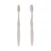 Straw Wheat Handle Toothbrush Eco Friendly Customized Logo Hotel Toothbrush Travel Tooth Brush
