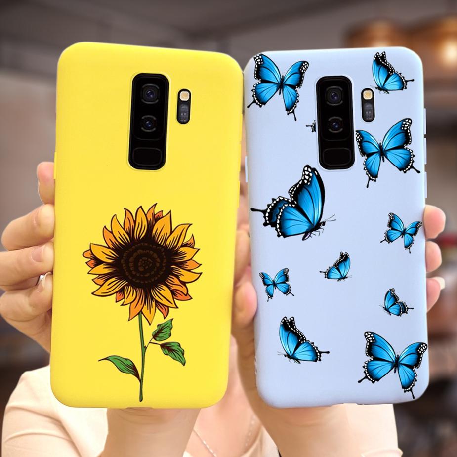 For Samsung Galaxy S9 S9+ Case Cute Fashion Cartoon Girls Cover Silicone Soft TPU Phone Case For Samsung S9 Plus S9+ Fundas Capa