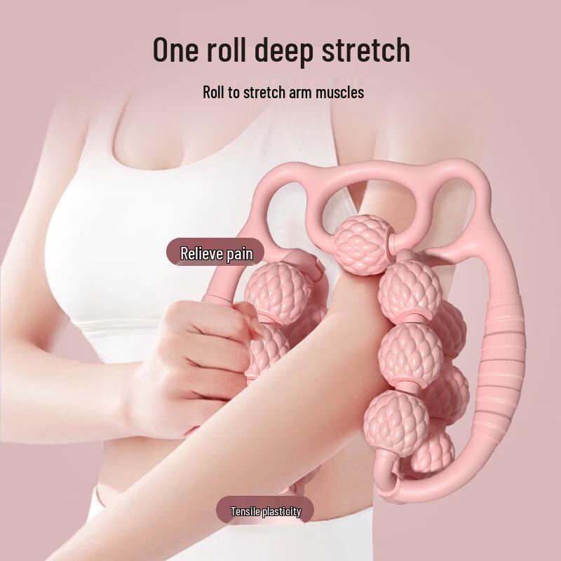 Leg & Thigh Massager Ring Roller with Floating Points