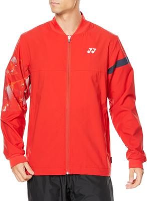Yonex Yonex TenniS Shirt Lined Windwarmer Shirt  Fit Style  UniSex Adult S SunSet Red  496 