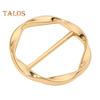 1 Pc/3 Pcs Women Scarf Ring Zinc Alloy Shirt Clips Twist Tee Knot Ring T-Shirt Ties Dress Clips Clothing Tightening Clip for Shirt Scarf Dress
