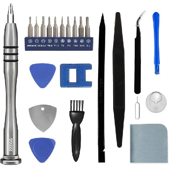 Screwdriver Repair Set Tool Cleaning Kit for Apple iPhone 5 6 6S 7 8 X XS XR SE 11 12 13 14 15 Plus Pro Max mini ipod,ipad,Mobile cell 20 in 1
